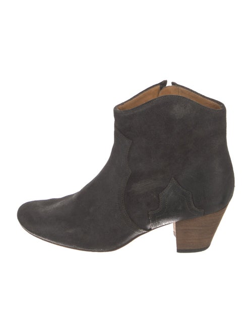 Isabel Marant Suede Western Boots