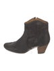 Isabel Marant Suede Western Boots