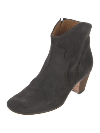 Isabel Marant Suede Western Boots