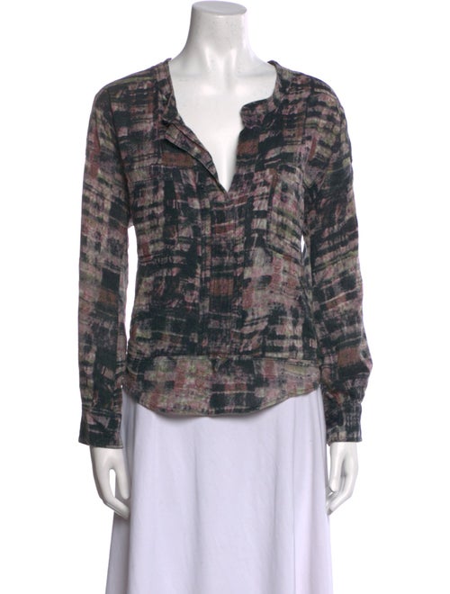 Isabel Marant Silk Printed Blouse