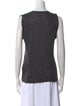 Isabel Marant Linen Scoop Neck Top