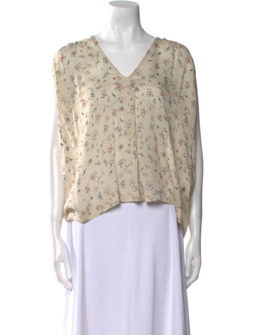 Isabel Marant Silk Floral Print Top