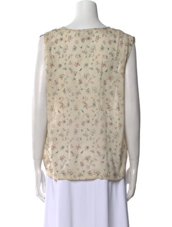 Isabel Marant Silk Floral Print Top
