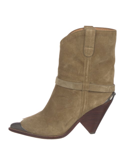 Isabel Marant Suede Western Boots