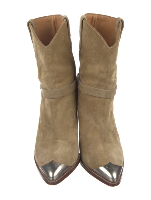 Isabel Marant Suede Western Boots