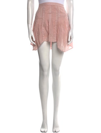 Isabel Marant Embroidered Accent Mini Skirt