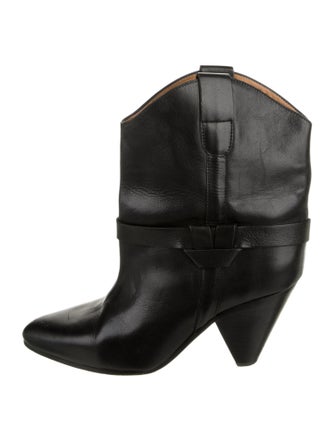 Isabel Marant Leather Western Boots