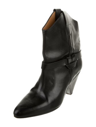 Isabel Marant Leather Western Boots