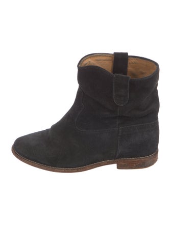 Isabel Marant Suede Western Boots
