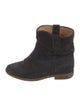 Isabel Marant Suede Western Boots