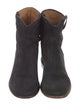 Isabel Marant Suede Western Boots