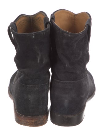 Isabel Marant Suede Western Boots