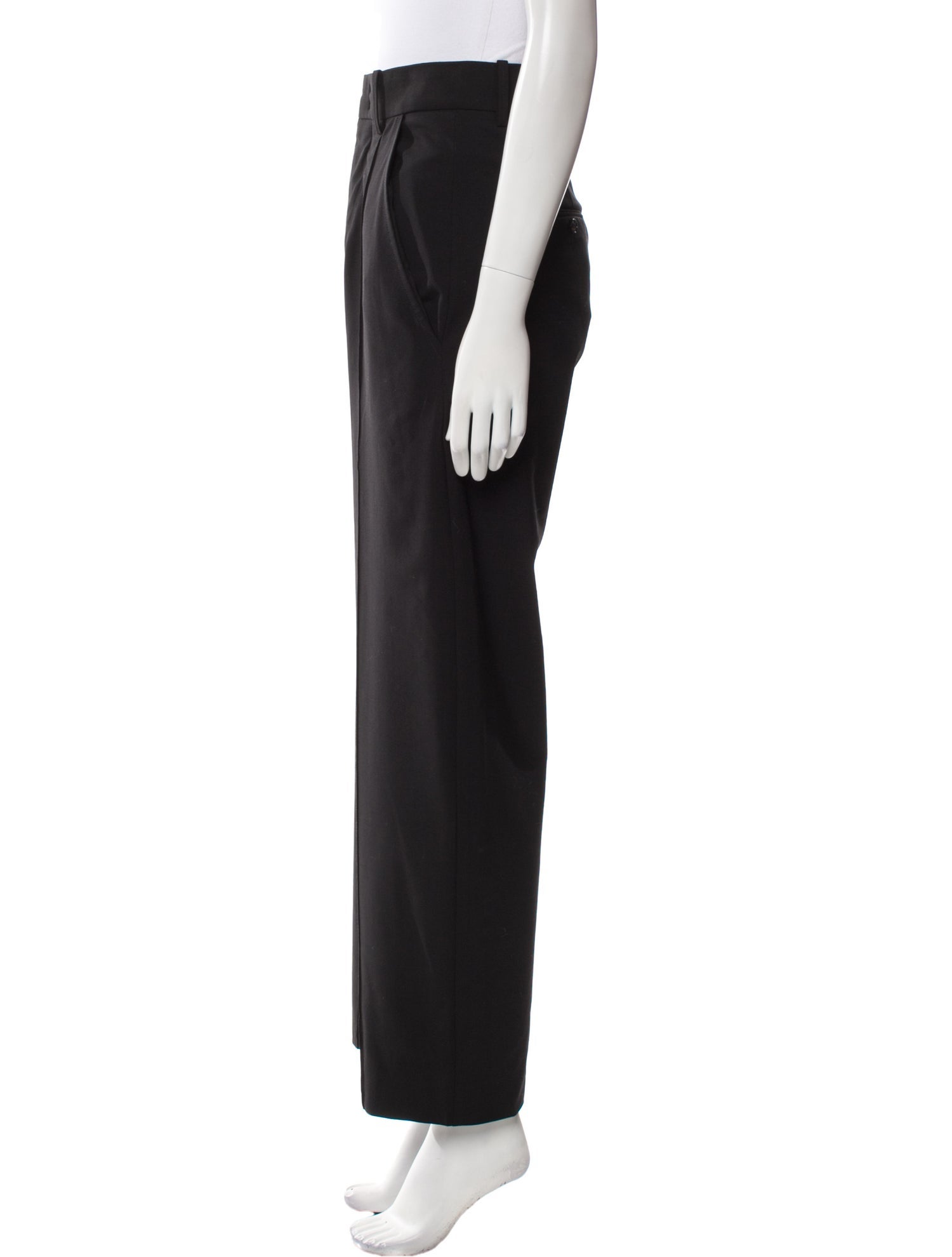 Isabel Marant Virgin Wool Wide Leg Pants