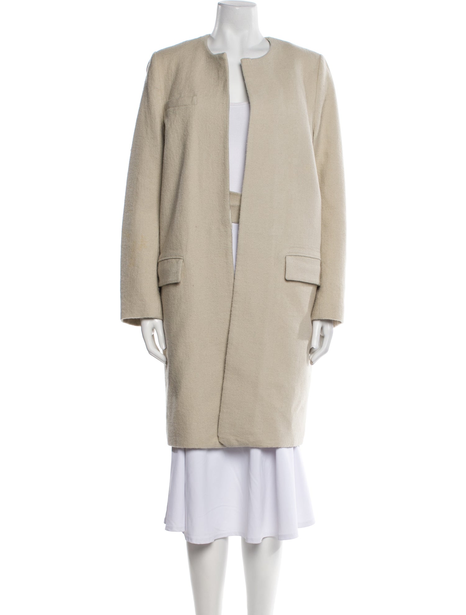 Isabel Marant Wool Fur Coat