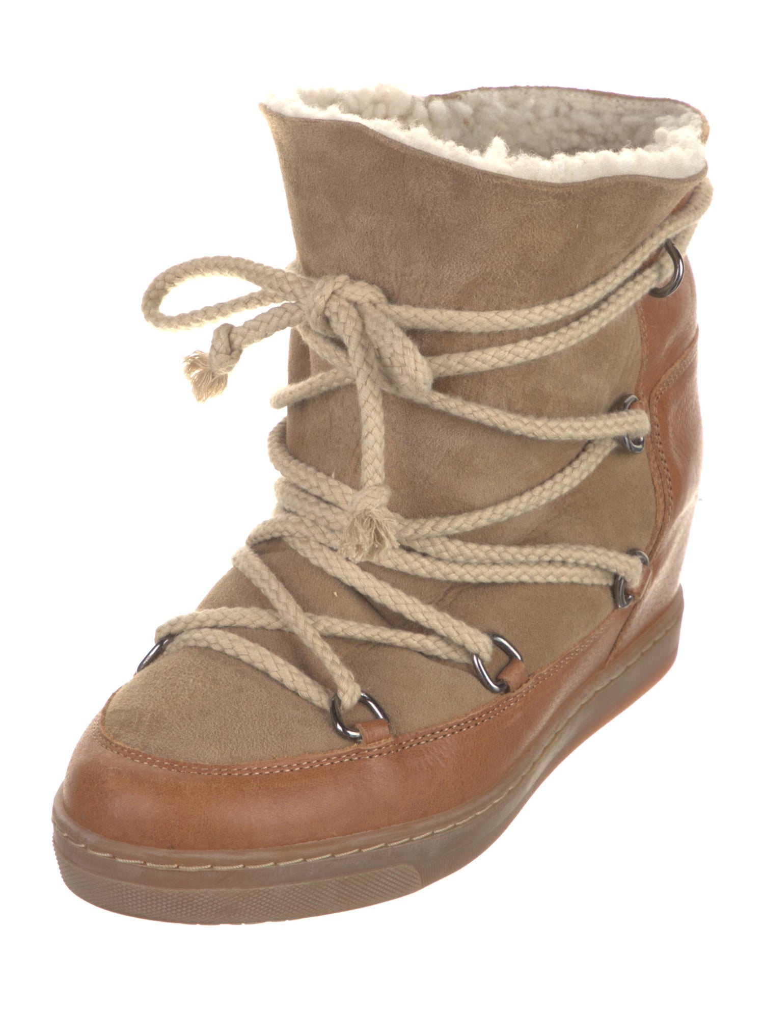 Isabel Marant Suede Lace-Up Boots