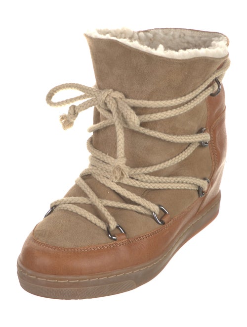 Isabel Marant Suede Lace-Up Boots