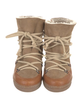 Isabel Marant Suede Lace-Up Boots