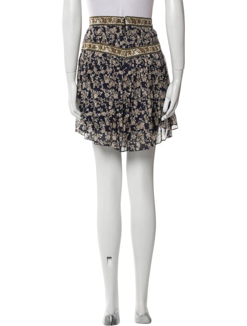 Isabel Marant Floral Print Mini Skirt