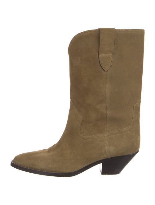 Isabel Marant Suede Western Boots