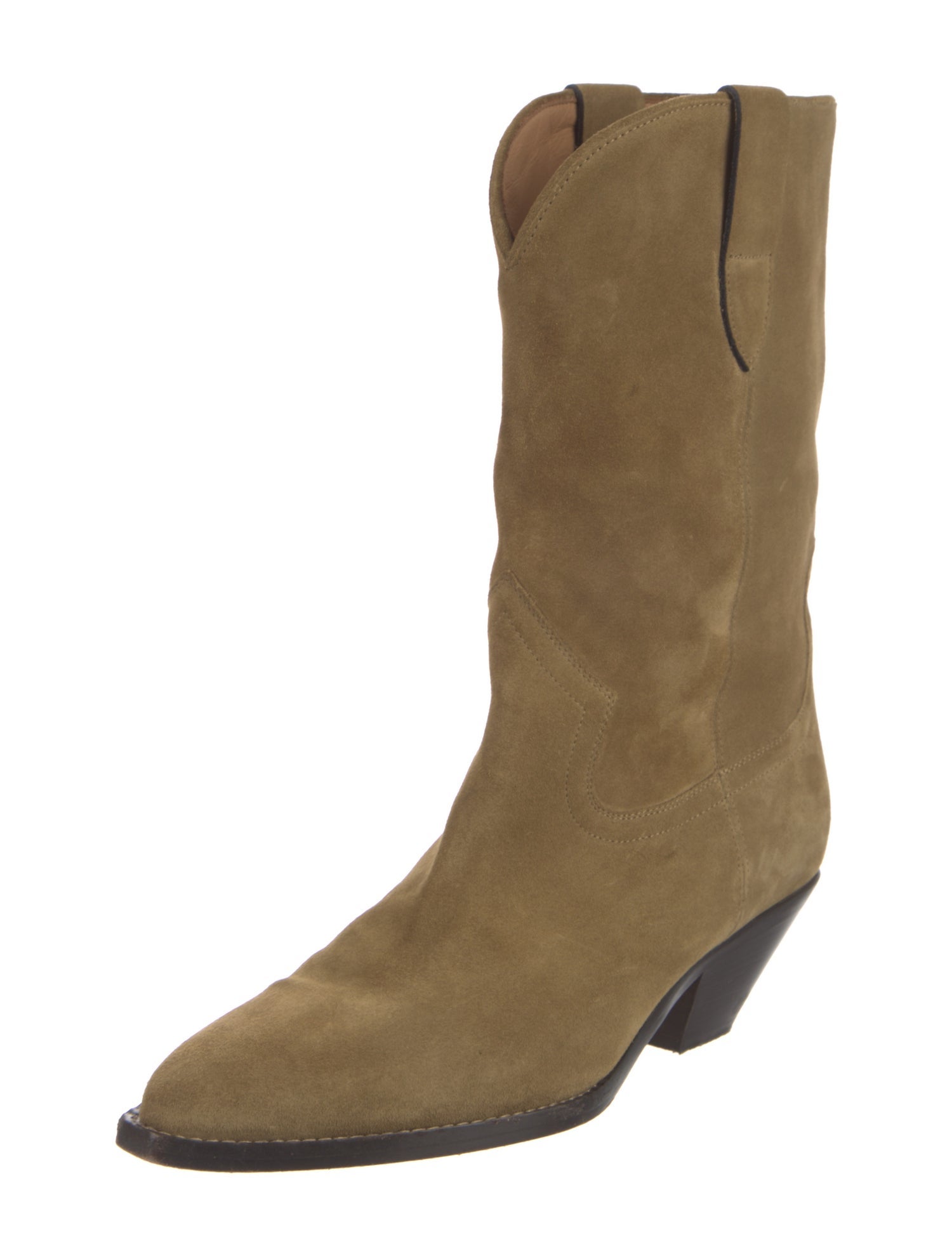 Isabel Marant Suede Western Boots