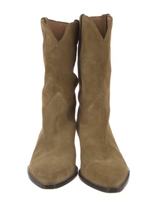 Isabel Marant Suede Western Boots