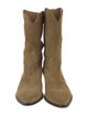 Isabel Marant Suede Western Boots