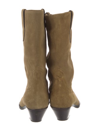 Isabel Marant Suede Western Boots