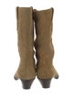 Isabel Marant Suede Western Boots