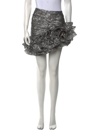Isabel Marant Pleated Accents Mini Skirt