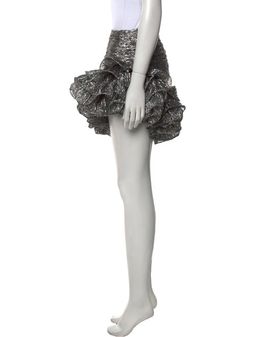 Isabel Marant Pleated Accents Mini Skirt