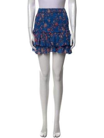Isabel Marant Floral Print Mini Skirt