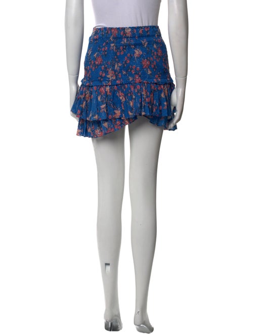 Isabel Marant Floral Print Mini Skirt