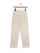 Isabel Marant High-Rise Straight Leg Jeans