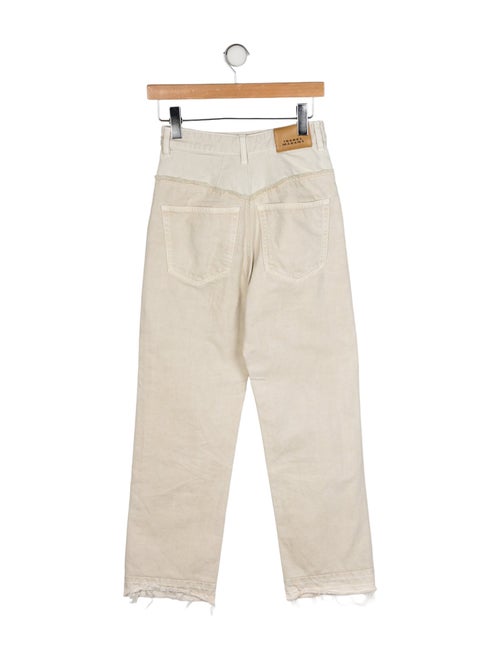 Isabel Marant High-Rise Straight Leg Jeans