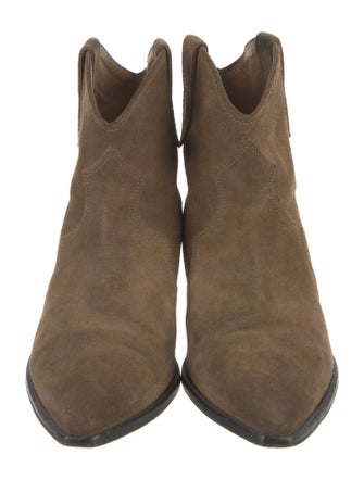 Isabel Marant Suede Western Boots