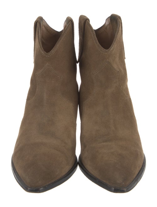 Isabel Marant Suede Western Boots