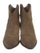 Isabel Marant Suede Western Boots