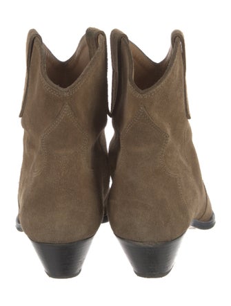 Isabel Marant Suede Western Boots
