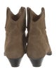 Isabel Marant Suede Western Boots