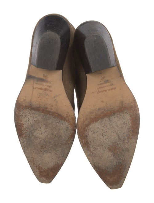 Isabel Marant Suede Western Boots
