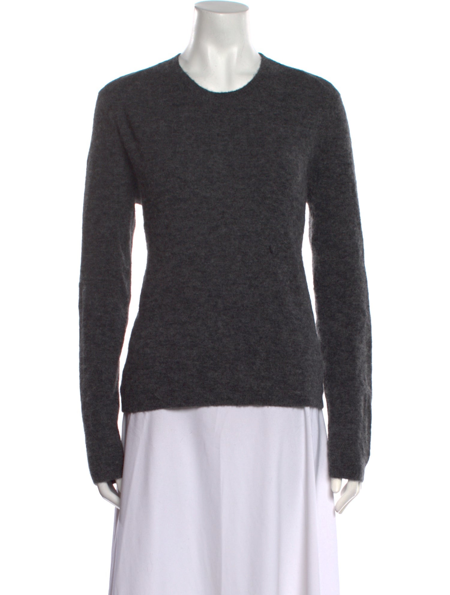 Isabel Marant Baby Alpaca Scoop Neck Sweater