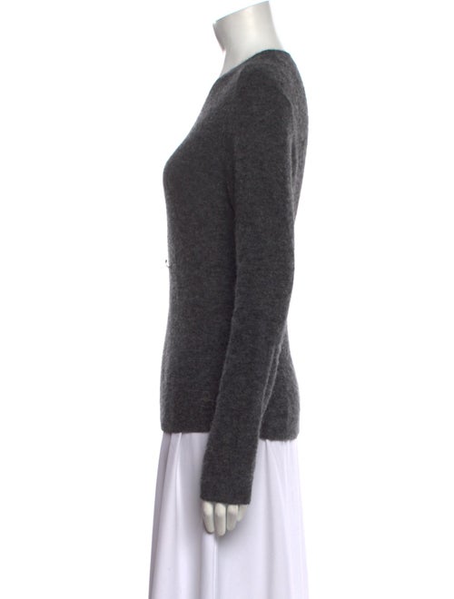 Isabel Marant Baby Alpaca Scoop Neck Sweater
