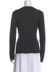 Isabel Marant Baby Alpaca Scoop Neck Sweater