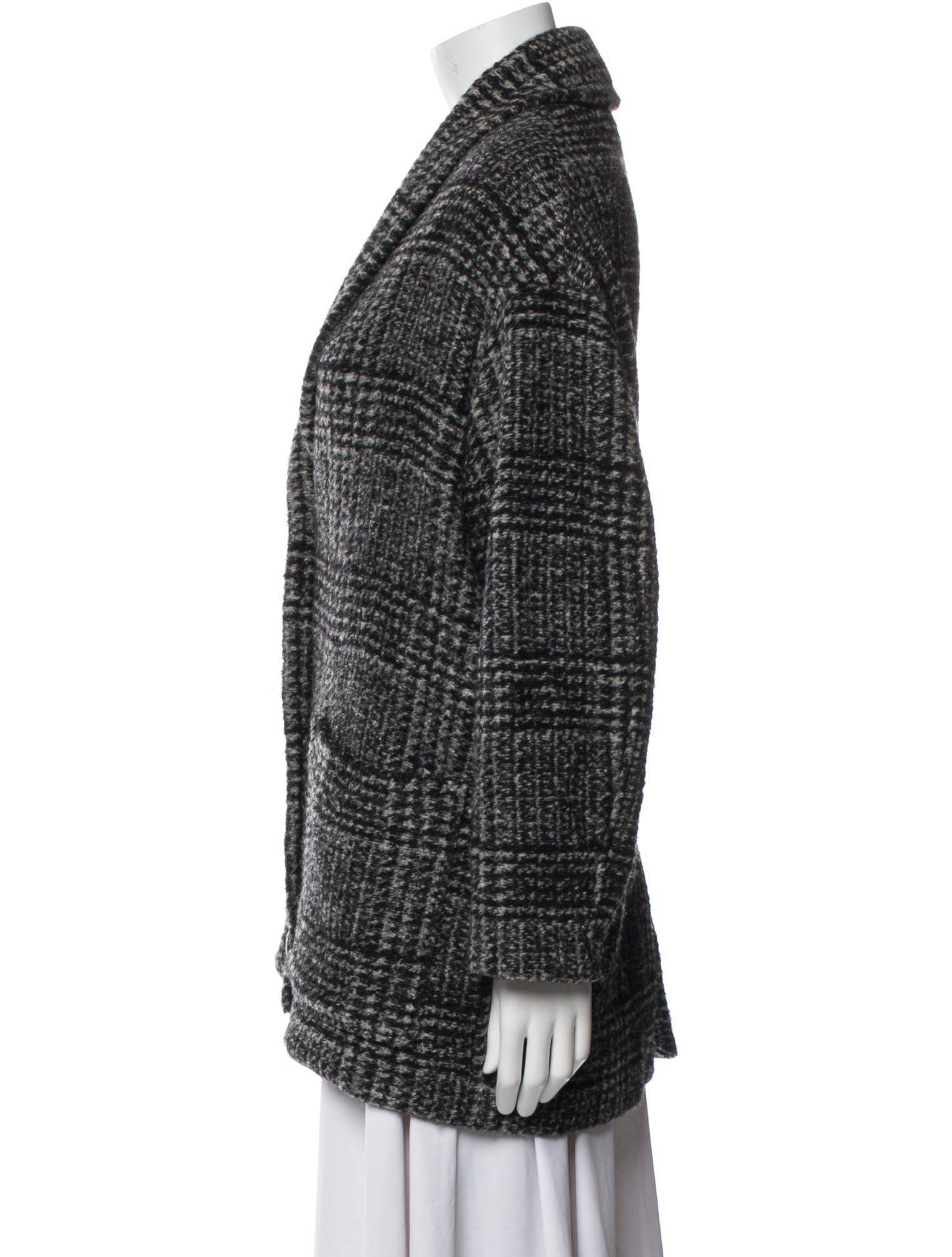 Étoile Isabel Marant Wool Houndstooth Print Blazer