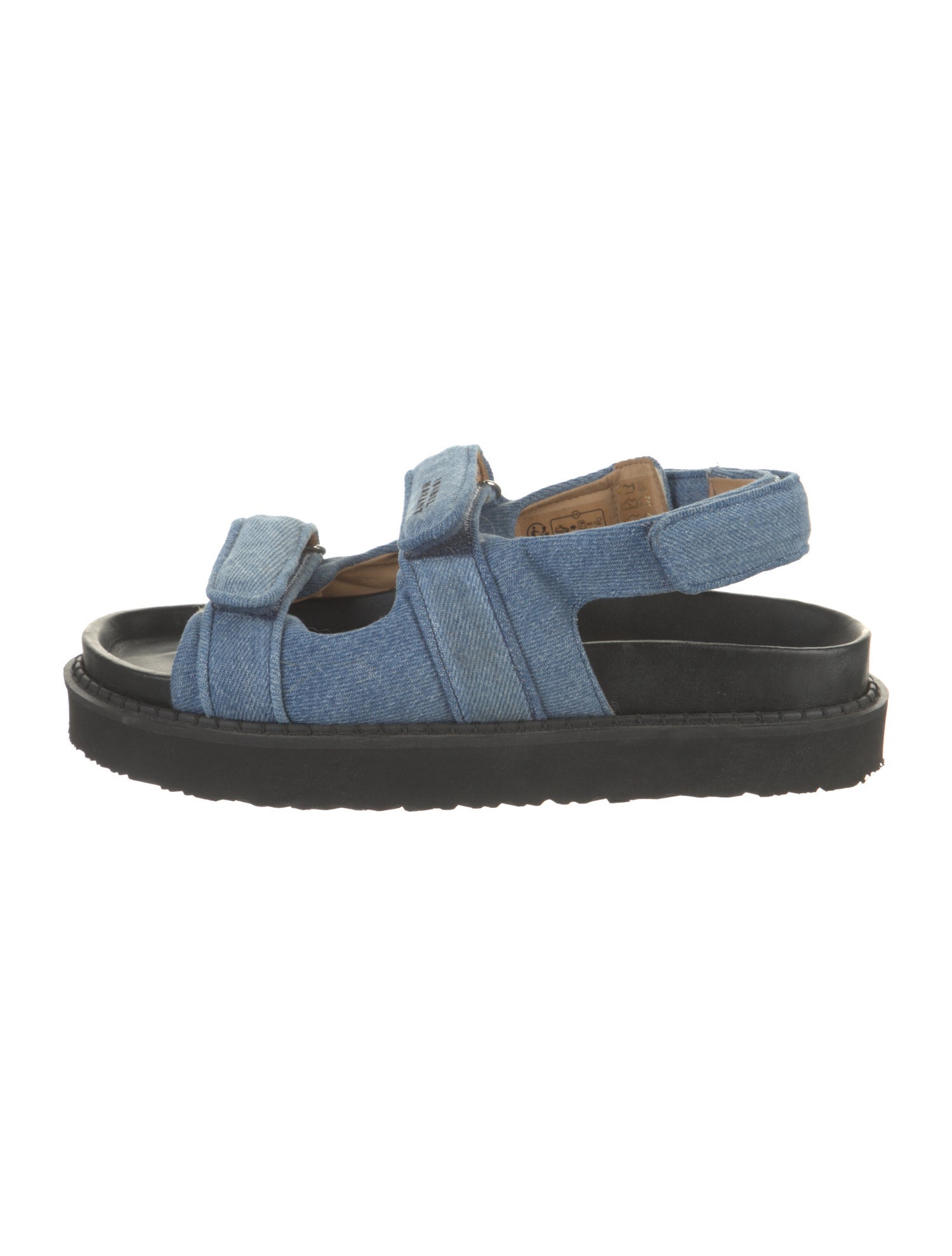 Isabel Marant Denim Slingback Sandals