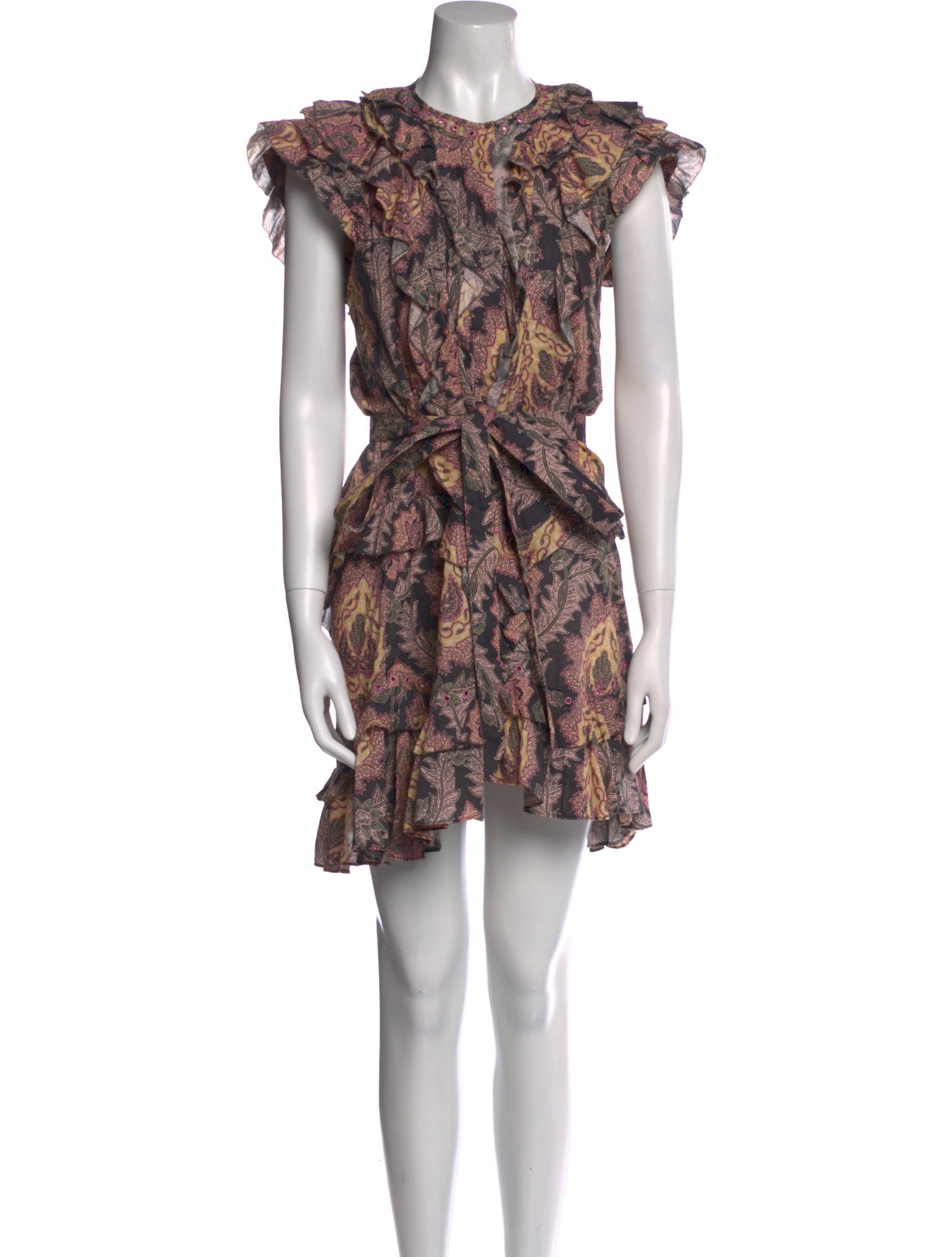 Isabel Marant Floral Print Mini Dress