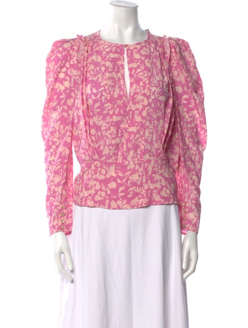Isabel Marant Silk Printed Blouse