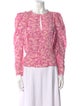 Isabel Marant Silk Printed Blouse