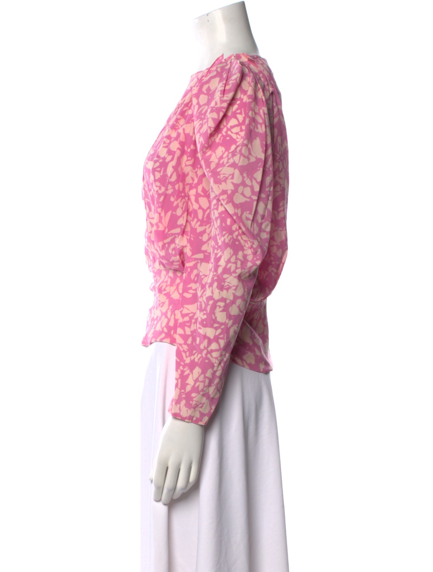 Isabel Marant Silk Printed Blouse