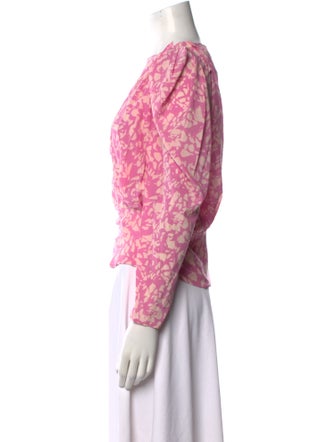 Isabel Marant Silk Printed Blouse